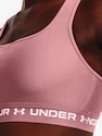 Dames bh Under Armour  Crossback Mid Bra-PNK