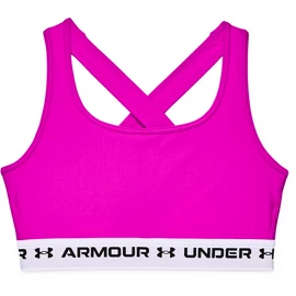 Dames bh Under Armour Crossback Mid Bra-PNK