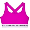 Dames bh Under Armour  Crossback Mid Bra-PNK M