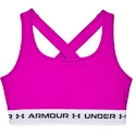 Dames bh Under Armour  Crossback Mid Bra-PNK M