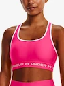 Dames bh Under Armour  Crossback Mid Bra-PNK XS