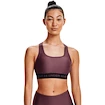 Dames bh Under Armour  Crossback Mid Bra-PPL