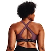 Dames bh Under Armour  Crossback Mid Bra-PPL