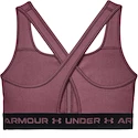 Dames bh Under Armour  Crossback Mid Bra-PPL