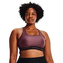 Dames bh Under Armour  Crossback Mid Bra-PPL