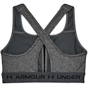 Dames bh Under Armour  Crossback Mid Heather Bra grey