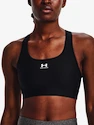 Dames bh Under Armour  HG Mid Padless-BLK