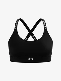 Dames bh Under Armour Infinity Covered Mid black