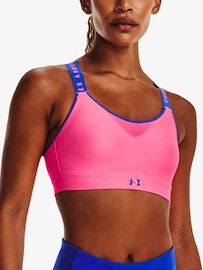 Dames bh Under Armour Infinity High Bra-PNK