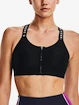 Dames bh Under Armour  Infinity High Bra Zip-BLK