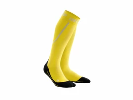 Dames compressiesokken CEP Yellow/Black