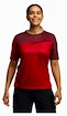 Dames fietsshirt Race Face  Indy SS Dark Red S