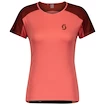 Dames fietsshirt Scott  Endurance 10 S/Sl Brick Red/Rust Red S