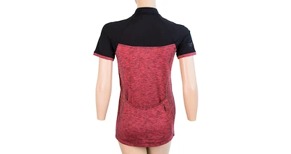 Dames fietsshirt Sensor  Cyklo Motion Pink/Black