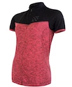 Dames fietsshirt Sensor  Cyklo Motion Pink/Black L