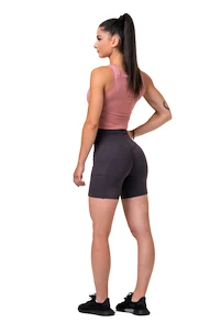 Dames fietsshort Nebbia  Fit & Smart marron XS