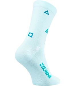 Dames fietssokken Silvini  Dogana Turquoise-ocean  34-35