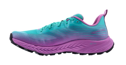 Dames hardloopschoenen Inov-8 Trailfly Speed W (Wide) Aqua/Purple