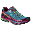 Dames hardloopschoenen La Sportiva  Ultra Raptor II Woman Red Plum/Topaz  EUR 37,5