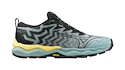 Dames hardloopschoenen Mizuno  Wave Daichi 8 Aquifer/Black Oyster/Sunshine  UK 6