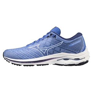 Dames hardloopschoenen Mizuno  Wave Inspire 18 Amparo Blue/White  UK 5