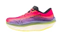 Dames hardloopschoenen Mizuno Wave Rebellion Pro High-Vis Pink/Ombre Blue/Purple Punch  UK 7