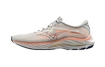 Dames hardloopschoenen Mizuno  Wave Rider 27 Snow White/Nightshadow Blue/Coral Reef