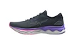 Dames hardloopschoenen Mizuno  Wave Skyrise 4 Stormy Weather/Pearl Blue/Purple Punch