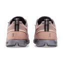 Dames hardloopschoenen On  Cloud Running 5 Waterproof Rose/Fossil