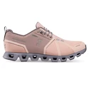 Dames hardloopschoenen On  Cloud Running 5 Waterproof Rose/Fossil