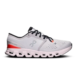 Dames hardloopschoenen On Cloud X 4 Silver/Flame