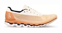 Dames hardloopschoenen On Cloudboom Savannah/White