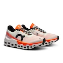 Dames hardloopschoenen On Cloudmonster 2 White/Flame