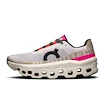 Dames hardloopschoenen On Cloudmonster Silver/Ivory