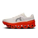 Dames hardloopschoenen On Cloudmonster White/Flame