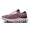 Dames hardloopschoenen On Cloudstratus 3 Quartz/Lily