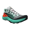 Dames hardloopschoenen Salomon Genesis Bay/Electric Green/Cherry Tomato