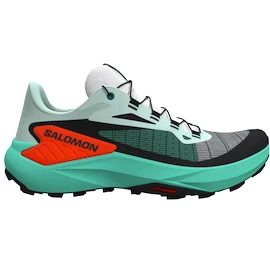 Dames hardloopschoenen Salomon Genesis Bay/Electric Green/Cherry Tomato