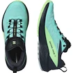 Dames hardloopschoenen Salomon Sense Ride 5 Gtx Blue Radiance / Green Ash / India Ink