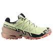 Dames hardloopschoenen Salomon Speedcross 6 Gore-Tex Lime Cream/Mahogany Rose/Black