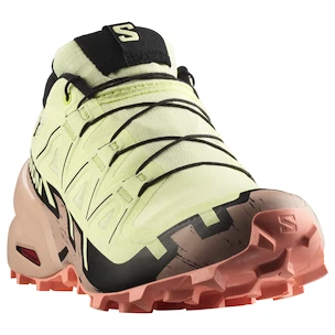 Dames hardloopschoenen Salomon Speedcross 6 Gore-Tex Lime Cream/Mahogany Rose/Black