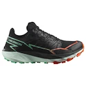 Dames hardloopschoenen Salomon Thundercross  Black/Cherry Tomato/Electric Green