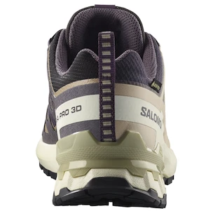 Dames hardloopschoenen Salomon Xa Pro 3D V9 Gore-Tex Nine Iron/Oxford Tan/Alfalfa