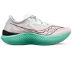 Dames hardloopschoenen Saucony  Endorphin Pro 3 Fog/Vizipink  UK 5