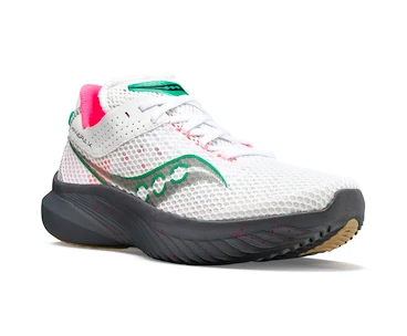 Dames hardloopschoenen Saucony  Kinvara 14 White/Gravel