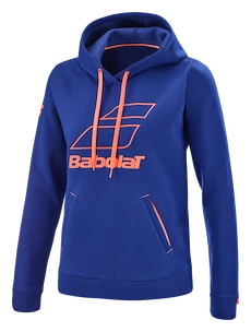 Dames hoodie Babolat  Exercise Hood Sweat Estate Blue M