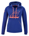 Dames hoodie Babolat  Exercise Hood Sweat Estate Blue M