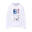 Dames hoodie BIDI BADU  Tendai Lifestyle Hoody White/Blue M