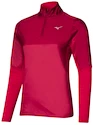 Dames hoodie Mizuno  Hybrid LS HZ /Rose Red XS