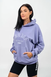 Dames hoodie Nebbia Branded Oversized Hoodie purple